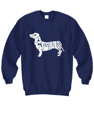 Load image into Gallery viewer, Dachshund Graphic Sweat Shirt
