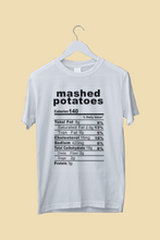 Load image into Gallery viewer, Mashed Potato Nutrition Tee
