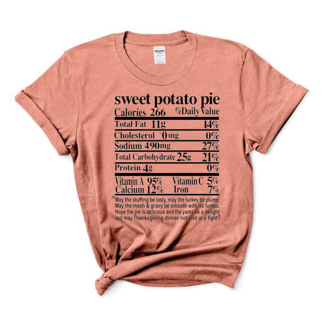 Sweet Potato Pie Tee