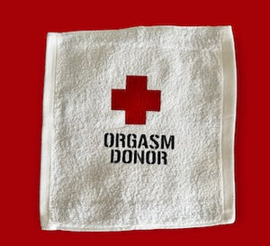 Orgasm Donor "WAP" Towel