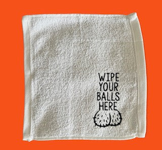 Wipe Your Balls Here WAP Towel – Theteeshirtchannel